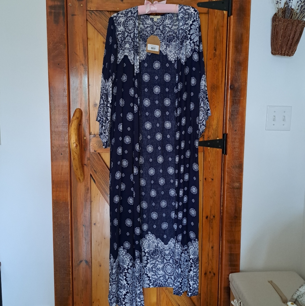 Maxi Length Kimono